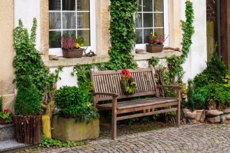 Image of Chichester Garden featuring windows